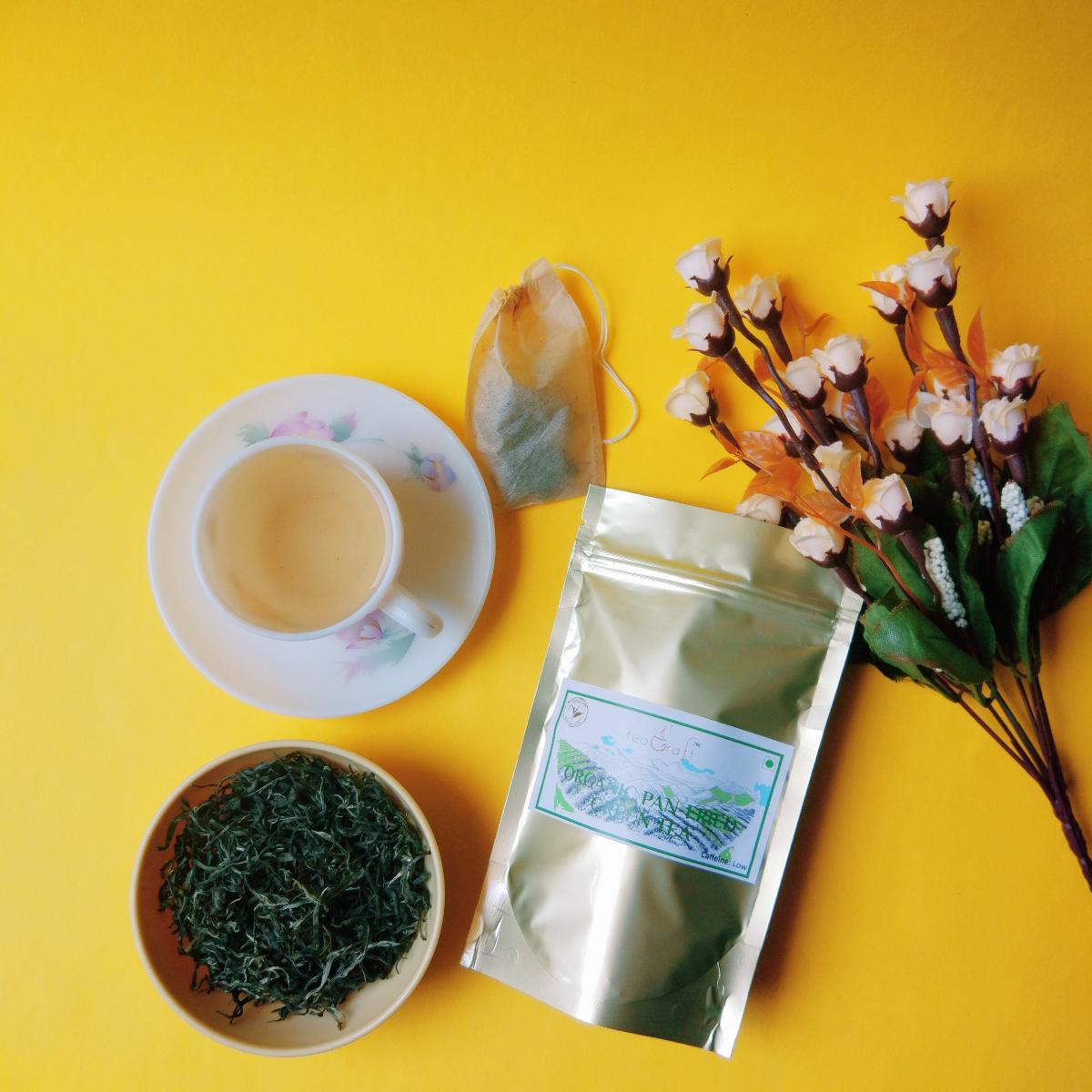 Buy Pan-fried Green Tea Online | teaGraft